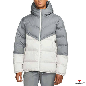 Chaqueta Acolchada de Lona Personalizada de Invierno, Estilo Urbano, con Cuello Alto, Logotipo Frontal y Múltiples Colores, Gran Venta - Product Image 3