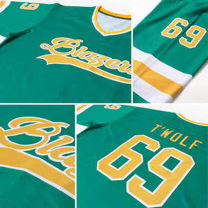 Wholesale Custom 100% Polyester Mesh Ice Hockey Jersey Best Style Sportswear Custom Fashion OEM Breathable Cheap Price - Product Image 5