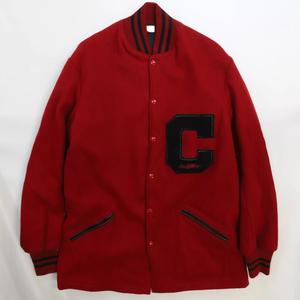 Chaqueta cortavientos de invierno informal para hombre, cuello levantado, diseño universitario Letterman, Mangas de piel sintética, patrón de punto, cierre de Bombardero - Product Image 1