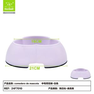 Ciotola per Animali Domestici in Acciaio Inox e Plastica, Prodotta da Azienda Professionale di Ciotole e Mangiatoie per Cani e Gatti - Product Image 1