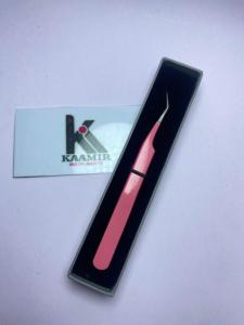 Pinces à épiler professionnelles pour extensions de cils à 45 degrés, à pointe fine, en vente à prix compétitif - Product Image 4