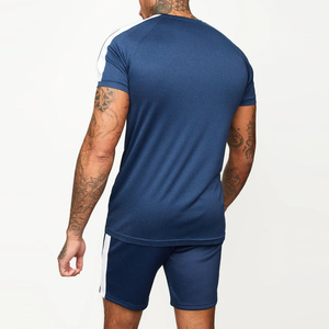 OEM Custom logo Men T-shirt Wholesale High Quality Fitness Gym Athletic T-shirt Cotton Breathable Custom T-shirts for Men - Product Image 5