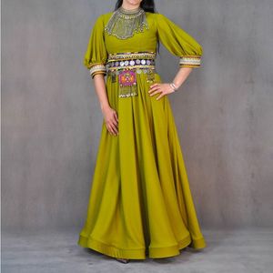 Vestido tradicional afgano Emb para mujer, detalles intrincados y vibrantes, perfecto para ocasiones culturales y especiales 2024 - Product Image 6