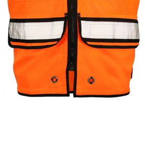 เสื้อกั๊กนิรภัยสะท้อนแสงแบบมองเห็นได้ชัด ป้องกันไฟฟ้าสถิตย์ ขนาดใหญ่พิเศษ สำหรับงานก่อสร้าง ได้รับการรับรองมาตรฐาน CE - Product Image 6