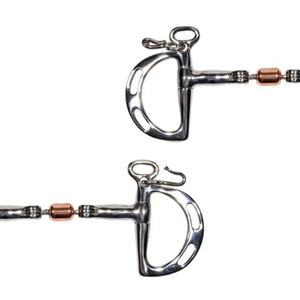 Bocados para Caballos Uxeter Kimberwick de Acero Inoxidable de 18 mm con Doble Bisagra, de Última Tendencia, Diseño de Tamaños Personalizados - Product Image 4