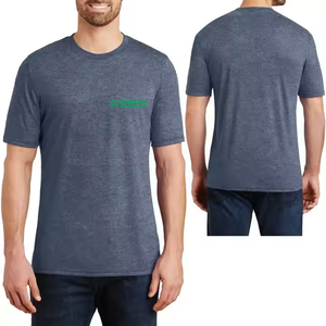 T-shirts personnalisés de haute qualité anti-rides imprimés par transfert thermique 100% coton col rond pour hommes, coupe décontractée pour hommes et femmes - Product Image 5