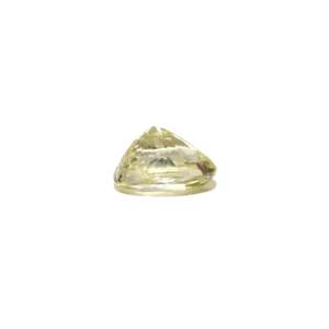 Saphir Jaune Naturel Facetté de Luxe 6,05 Carats 10mm Haute Qualité Traité Thermiquement - Product Image 3