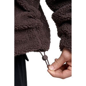 Chaqueta Sherpa con Cremallera Completa y Camuflaje, Sudadera con Capucha de Forro Polar Suave, Impermeable, Cortavientos y Cálida para Hombre - Product Image 5