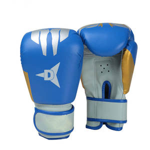 Gants de boxe DAIZEN STAR DSI International en matériau PU, respirants, évacuant l'humidité, anti-UV, avec sangle de poignet réglable et crochet - Product Image 4