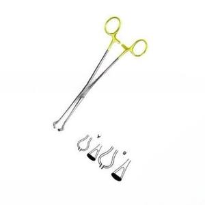 คีมจับเนื้อเยื่อทางเดินอาหารแบบใช้มือคุณภาพสูง ยี่ห้อ Nawaz Surgical Co. รุ่น <span class=keywords><strong>Babcock</strong></span> ขนาด 16.5 ซม. ผลิตจากสแตนเลสสีเงิน-ทอง ได้รับมาตรฐาน CE สำหรับการผ่าตัด - Product Image 5