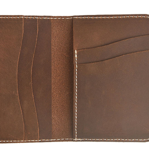 Portefeuille en cuir de haute qualité pour hommes avec une texture douce et des coutures solides, plusieurs poches, design élégant et pratique - Product Image 6