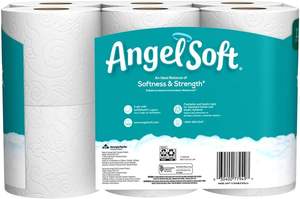 Angel Soft, Bathroom <b>Tissue</b> Scented Tube with Fresh Lavender Scent Mega Rolls 2-Ply, 16 Count - Product Image 2