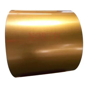 0,15 mm 0,2 mm benutzerdefinierte Ral Farbe Zink beschichtet heiß eingeprägte Vorfarbe GI verzinkte Stahlspule PPGI