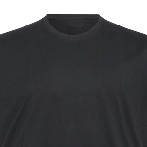 Meilleurs t-shirts grande taille pour hommes 100% coton noir col rond demi-manches pull de haute qualité pour les grands adultes - Product Image 3