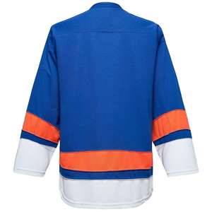 Maillot de hockey sur glace personnalisé en gros, nouveau vêtement de sport avec nom et design d'équipe personnalisés, maillot de hockey sur glace imprimé OEM - Product Image 2