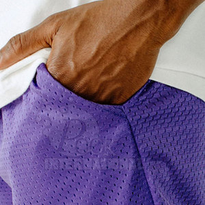 Short en maille respirante à séchage rapide pour hommes, Design personnalisé en usine, meilleure vente de Shorts en maille de sport - Product Image 5