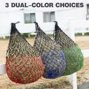Mangeoire à foin en nylon durable avec coutures renforcées pour le bétail et l'utilisation agricole Sac à foin de grande capacité - Product Image 5