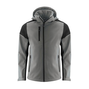 แจ็กเก็ตยุทธวิธีสำหรับผู้ชาย, เสื้อแจ็คเก็ตแขนยาวแบบเต็มตัวสำหรับกลางแจ้งในฤดูหนาวการพิมพ์โลโก้บนวัสดุโพลีเอสเตอร์ - Product Image 2