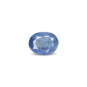 Zafiro Azul - Gema Natural Facetada de 3.64 Quilates, Color Azul Real Calibrado, Tamaño 10 mm, Altura 8 mm, Gema Suelta Tratada con Calor - Product Image 1