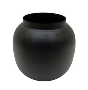 แจกันเหล็กตกแต่งโต๊ะกลางห้องนั่งเล่นแจกันดอกไม้สีเทาตกแต่งผนังดีไซน์ทันสมัย - Product Image 6