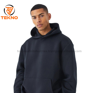 Vente en gros, ensemble pantalon de survêtement à capuche brodé personnalisé OEM, survêtement unisexe en polaire lourde, survêtement pour homme grande taille XL - Product Image 5