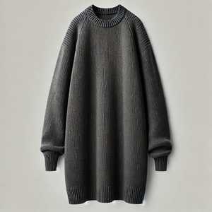 <b>Women's</b> Loose Knit Sweater Coat Embroidered Standard Thickness V-Neck Cartoon Pattern Viscose/Cotton <b>Cardigan</b> - Product Image 2