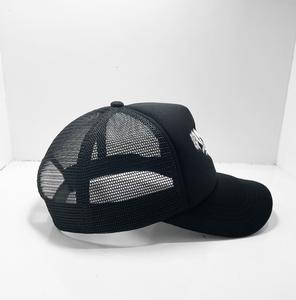 Estilo de moda y ropa de calle deportiva para adultos, diseño ajustable y gorra de camionero de espuma de malla fresca negra de color, hecha en la fábrica de Vietnam - Product Image 3