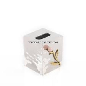 ที่ใส่กระดาษทิชชู่ในบ้านกล่องทิชชู่ชุบทองสไตล์วินเทจของตกแต่งโต๊ะสำหรับงานแต่งงานและโรงแรม - Product Image 5