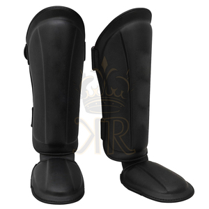 Protège-tibias de boxe Leggings en PU Équipement Arts martiaux-Muay Thai Leg, Taekwondo et Arts martiaux mixtes Protection de la cheville - Product Image 5