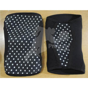 Manga de rodilla de compresión de neopreno para levantamiento de pesas deportivo personalizado de 5mm y 7mm para adultos - Product Image 5