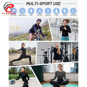 Tops de sport pour femmes, légers, ajustés, à manches longues, pour la salle de sport, le yoga, le fitness, en gros - Product Image 4