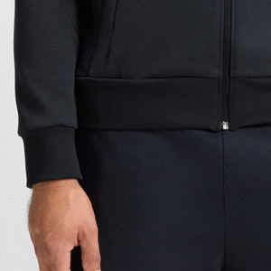 Sudadera con Capucha Económica de Moda para Hombre con Impresión de Logotipo Personalizado, Servicio OEM, Tejido Transpirable, Cierre de Cremallera y Bolsillos Laterales - Product Image 3