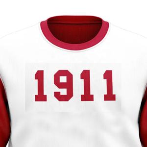 Sudadera con logotipo personalizado 100% algodón manga larga sudaderas universitarias personalizadas - Product Image 4