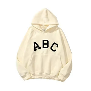 OEM ODM Premium Hombres y Mujeres Terry Pullover Sudadera con capucha Tallas grandes Bolsillos Tela de peso pesado Navidad Año Nuevo Ropa de vacaciones - Product Image 5