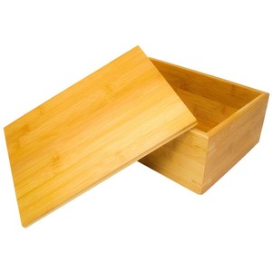 Bio-degradable Gift Bamboo Box Stash Lacquer Bamboo Box For Kitchen