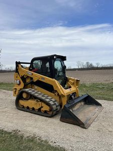 รถตักล้อยางแคท 289D3 ปี 2020 พร้อมหัวต่อแบบ Mulcher ปั๊มเครื่องยนต์ Perkins อุปกรณ์ก่อสร้างขนาดกะทัดรัดสำหรับงานหนัก - ขายดี - Product Image 6