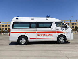 Neatly Used at Wholesale Manual Gasoline <b>Ambulance</b> Mobile ICU Rescue Vehicle EURO 5 Emission - Product Image 4