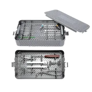 Ensemble d'instruments chirurgicaux orthopédiques Weitlaner Gelpi pour la thyroïde, la compression veineuse, instruments chirurgicaux pointus, 10 pièces, rétracteurs en acier, manuel vétérinaire, CE - Product Image 1