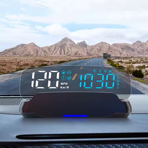 Nuevo C7B Head-up Display, Velocímetro OBD2, Medidor Digital para Auto, Electrónica Automotriz con 2 Años de Garantía, HUD Universal para Espejo Retrovisor de Auto - Product Image 1