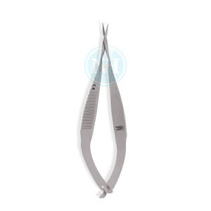 Tijeras Quirúrgicas Rectas de Punta Afilada para Cirugía Oftálmica, Instrumentos Quirúrgicos Manuales Reutilizables de Acero Inoxidable de Precisión - Product Image 4