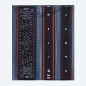 Sarong Jacquard BHS Sarong Excellent Or Motif E52 SGA Noir Bleu pour Adultes Asie & Pacifique Sarong Indonésien pour Hommes - Product Image 6