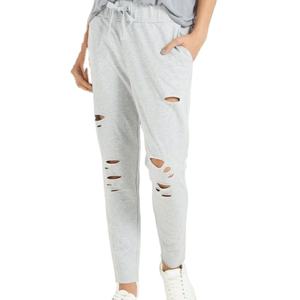 กางเกงวอร์มสีดำระบายอากาศได้ดีสำหรับผู้หญิงชุดวิ่งสไตล์ลำลองผ้าใยสังเคราะห์สำหรับผู้ชาย - Product Image 6