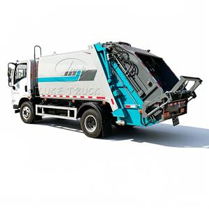 Camion compacteur à chargement arrière RHD Dongfeng Huashen 10 m³ diesel hydraulique pour le transport de déchets, destiné au marché africain - Product Image 2