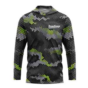 Sudadera con Capucha para Pesca de Invierno con Logotipo Personalizado, Ropa Deportiva de Secado Rápido, 100% Algodón, Manga Larga - Product Image 1