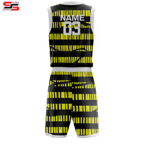 Último diseño 100% poliéster sublimación baloncesto uniformes OEM precio al por mayor uniforme de baloncesto - Product Image 2