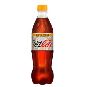 Dieta con sabor a mango de 330ml al por mayor para coque, refresco afrutado sin azúcar, sabor exótico, ingrediente principal, botella en caja de carbonato - Product Image 4