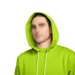 Sweat à capuche décontracté pour homme avec poche zippée de style kangourou - Product Image 3