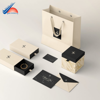 Premium-Schmuck papier box-Premium, einzigartiges, strukturiertes Finish, weiches Innenfutter-Für Einzelhandel verpackungen-OEM/ODM-Service