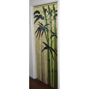 DreamCraft Single <b>Panel</b> <b>Bamboo</b> Wall Accent Elegant Natural Curtain From Vietnam for Home Decor - Product Image 2