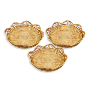 งานฝีมือที่ไม่ตกยุค: ถาดหวายสานด้วยมือส่งออกคุณภาพสูงจากเวียดนาม - Product Image 1